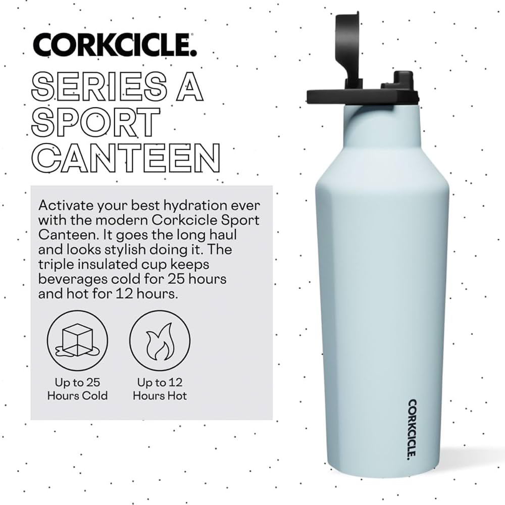 Amazon.com: Corkcicle Sport Canteen Insulated Tumbler